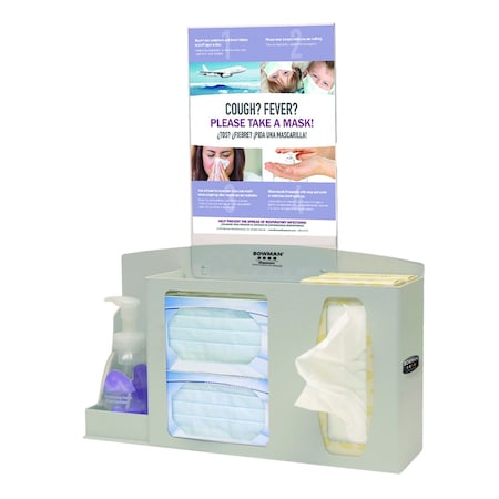 Bowman Dispensers Cover Your Cough Compliance Kit BD211-0012